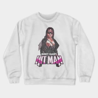 Bret Hart Hit Man Fierce Crewneck Sweatshirt